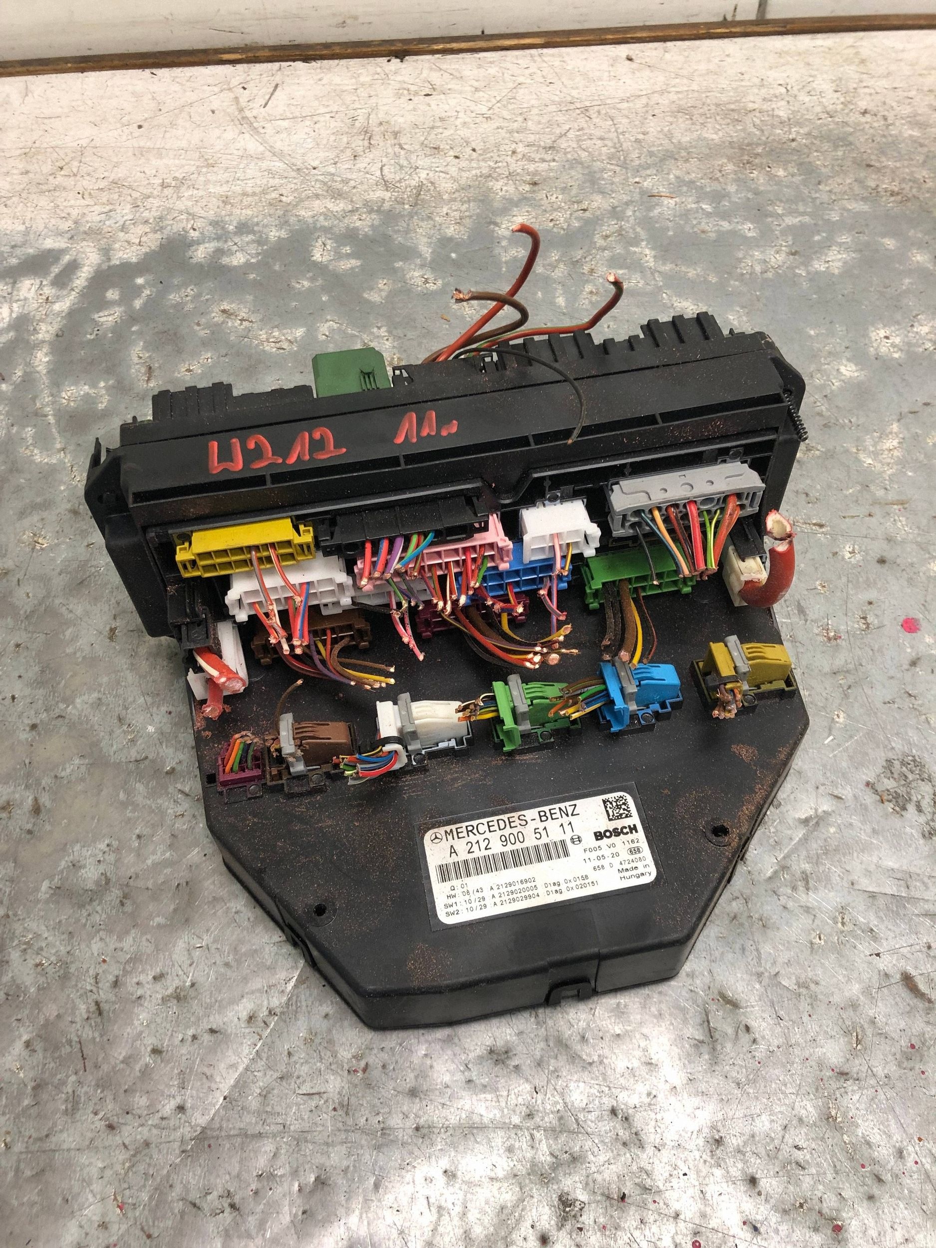 modulo Centralina SAM MERCEDES W212 A2129005111
