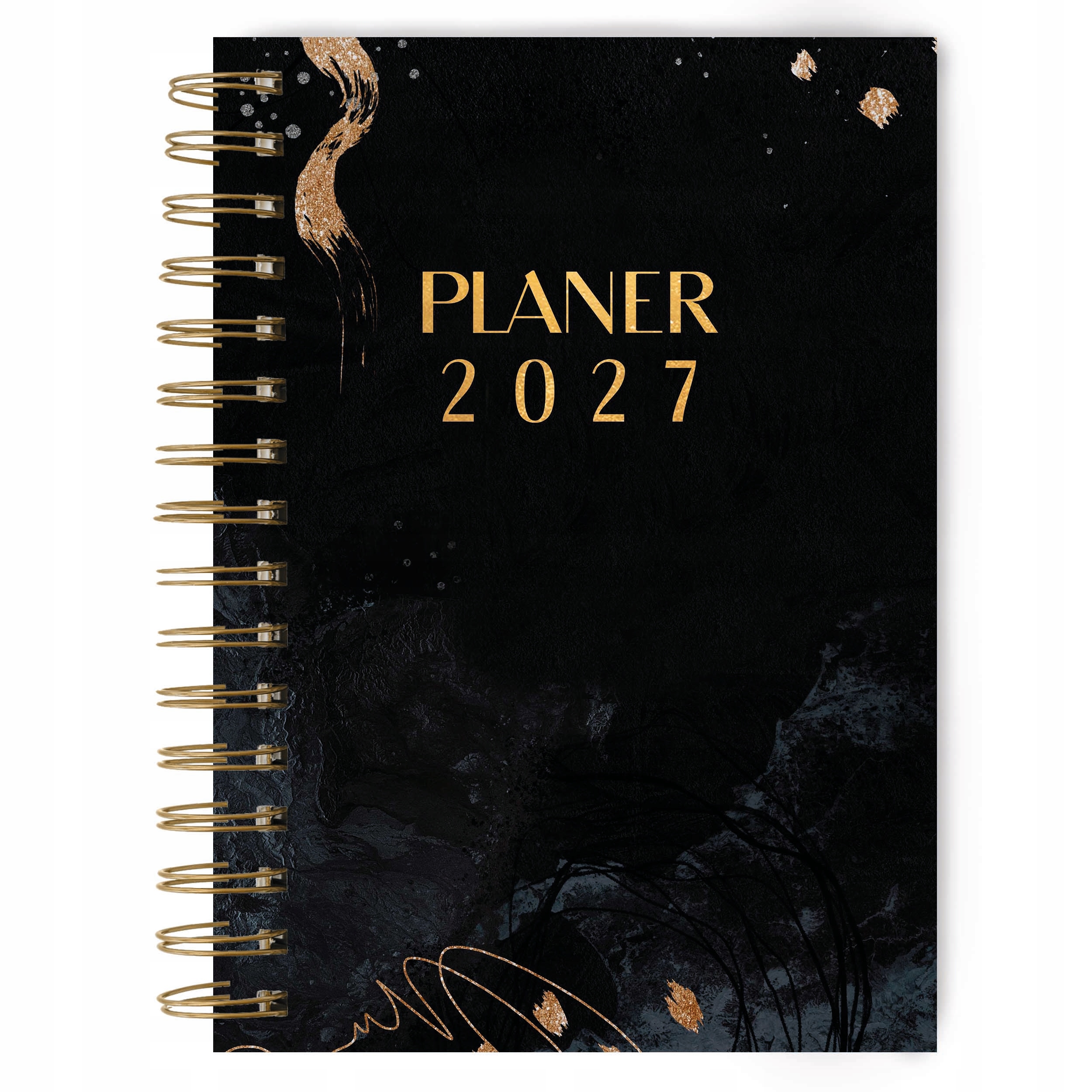 kalendarz Planer Codzienny 2027 Kalendarz spiralny
