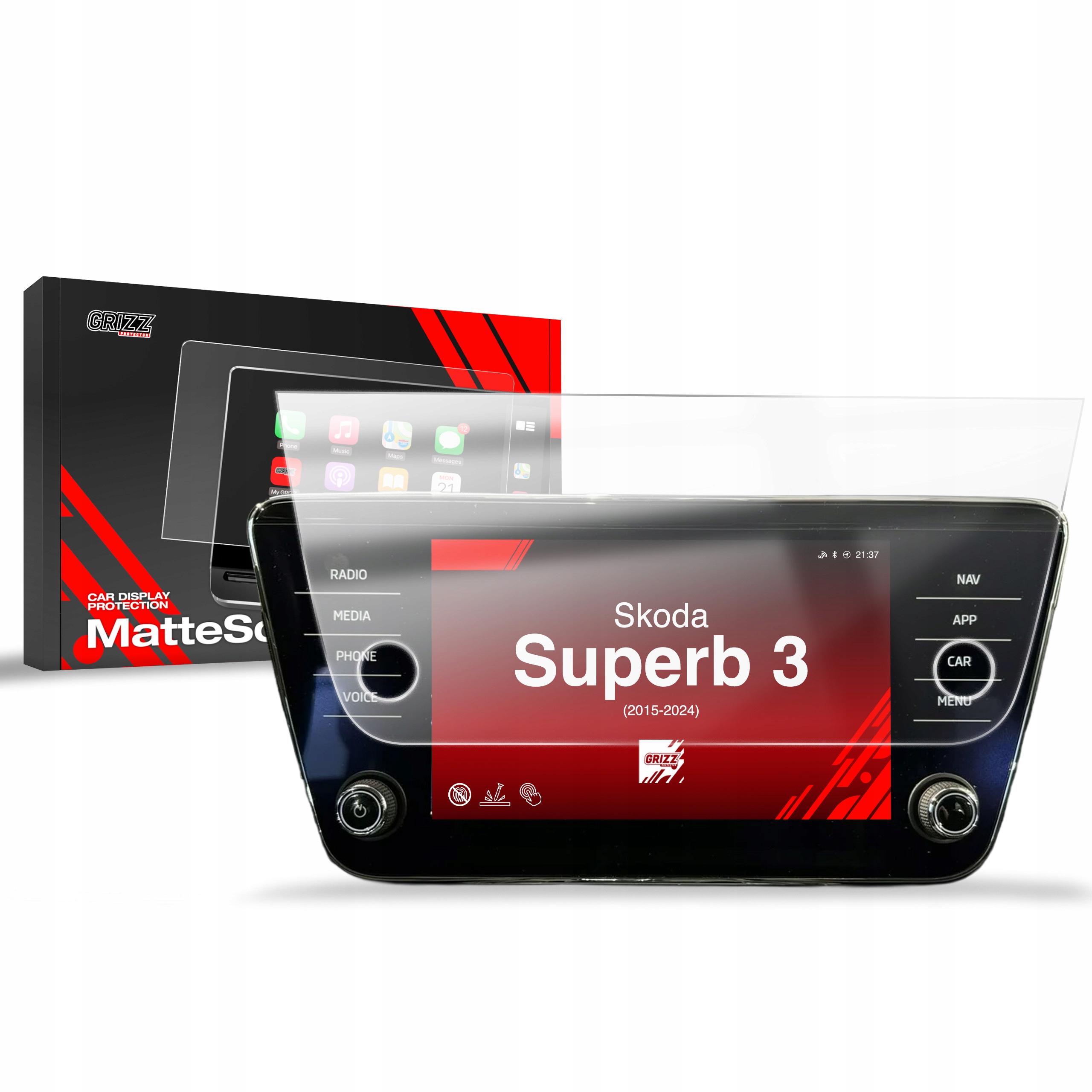 Folia Antyodciskowa do Skoda Superb 3 8" Amundsen/Bolero (2015-2024)