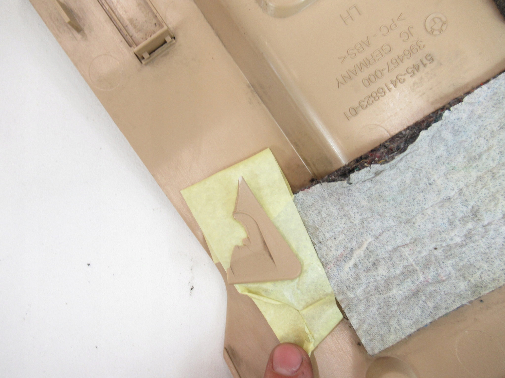 корпус консоли европа BMW OE 3416823