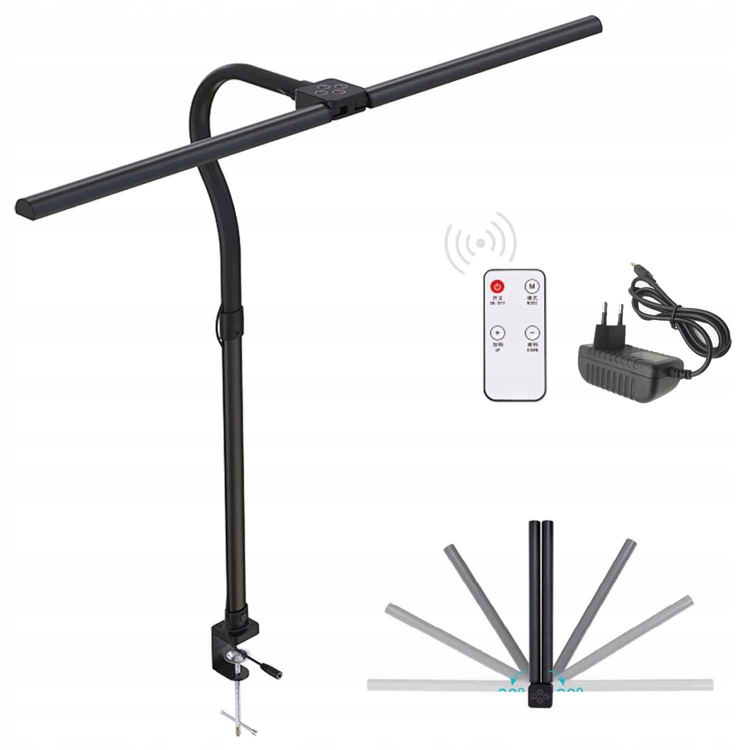 Led Stolní Lampa Na Psací Stůl Školní Kreslicí Lampa Do Kanceláře S Držákem