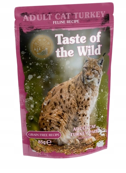 Levně 10X Taste of the Wild Turkey Cat 85g