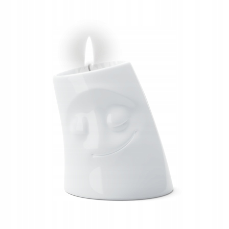 Porcelánový svícen Tassen Kuschelig Malý teali