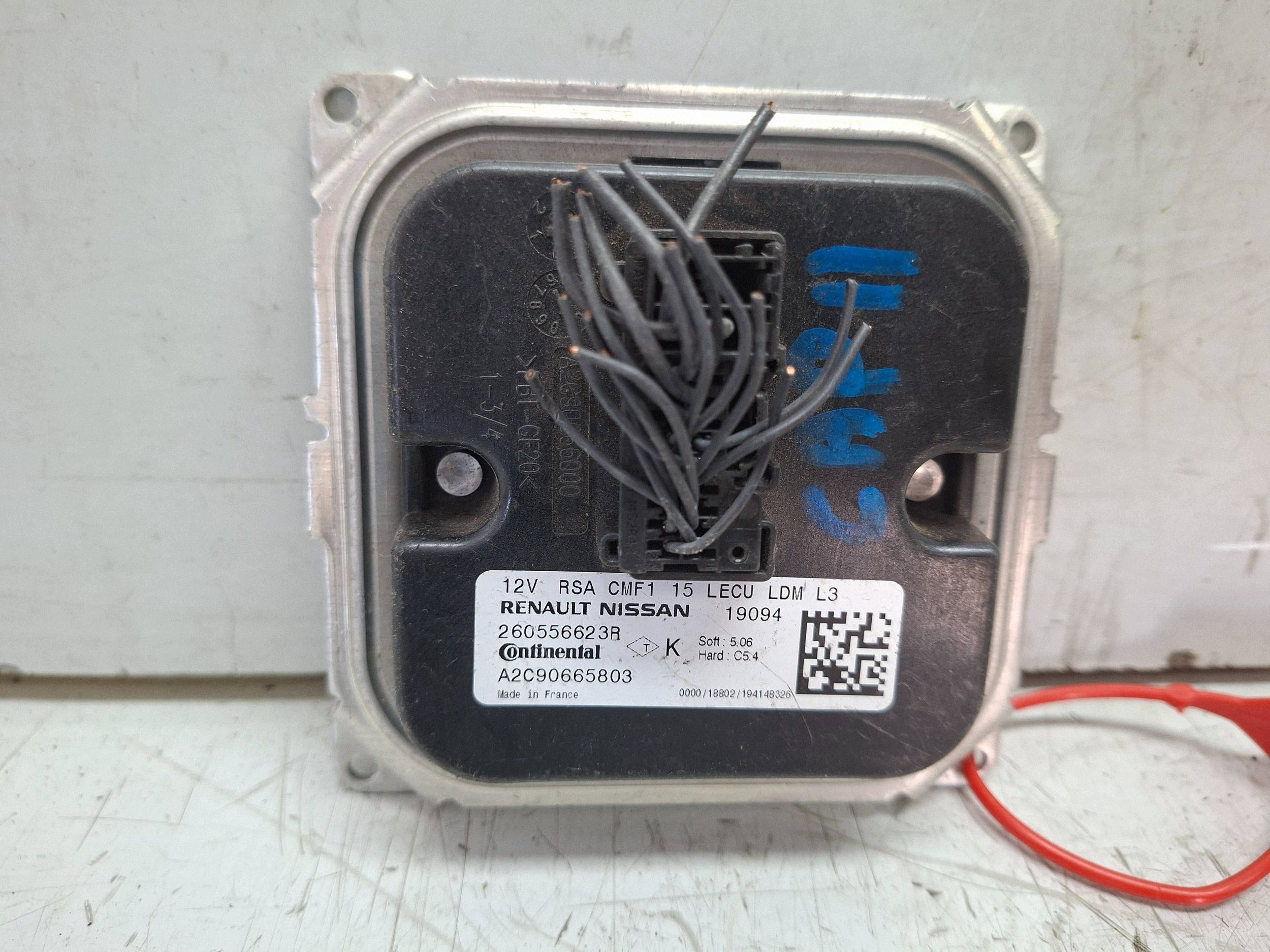 module control unit LED 260556623R A2C90665803 RENAULT NISSAN
