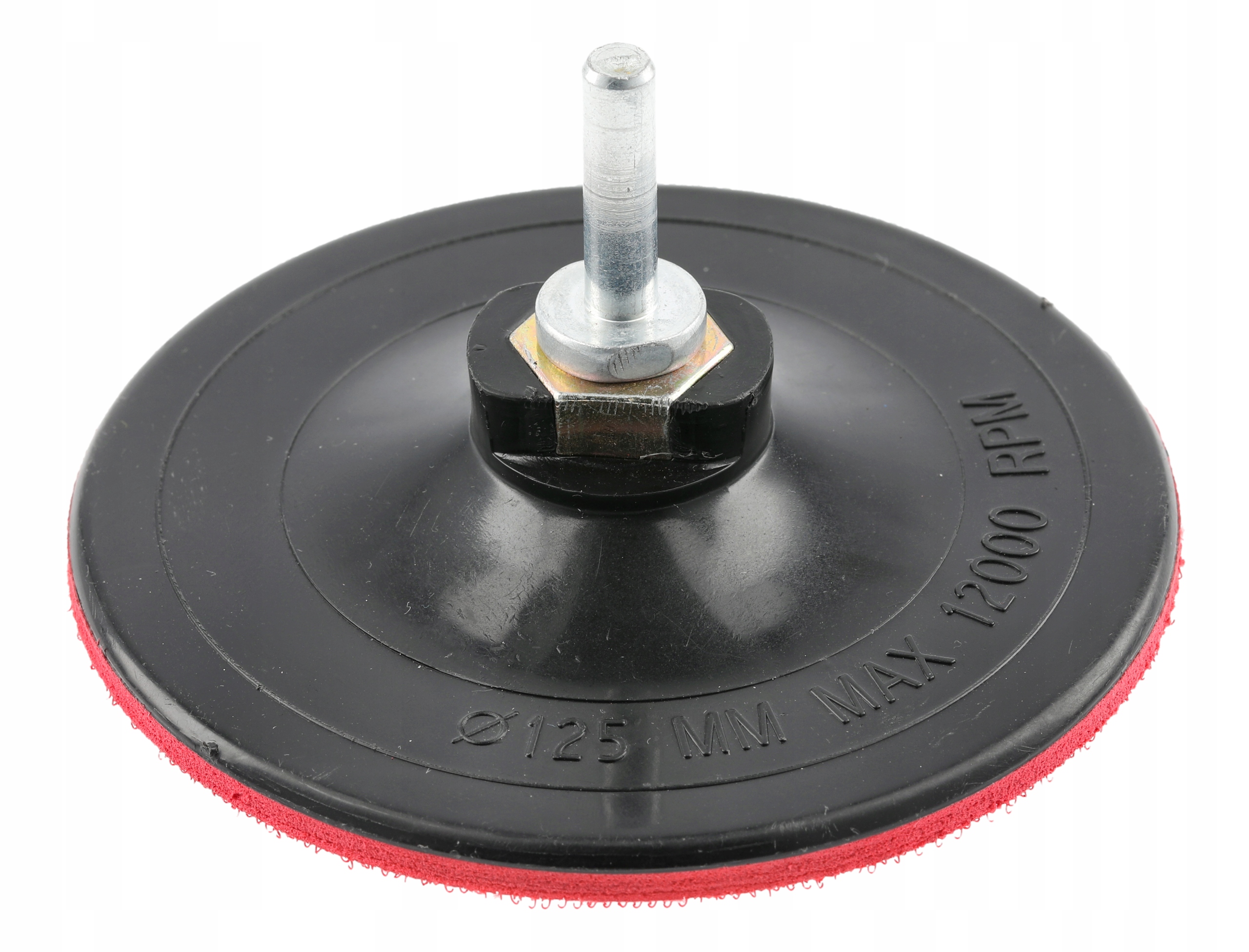 Krążek z rzepem 125mm M14 z trzpieniem Hoegert