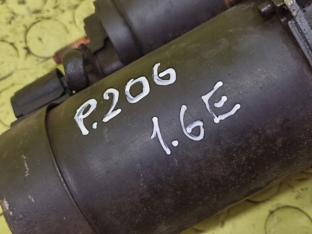 PEUGEOT 206 1.6 starter D6RA5