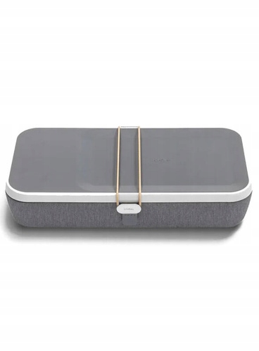 Kancelářský organizér s funkcí bezdrátového nabíjení Orbitkey Nest v2 ash