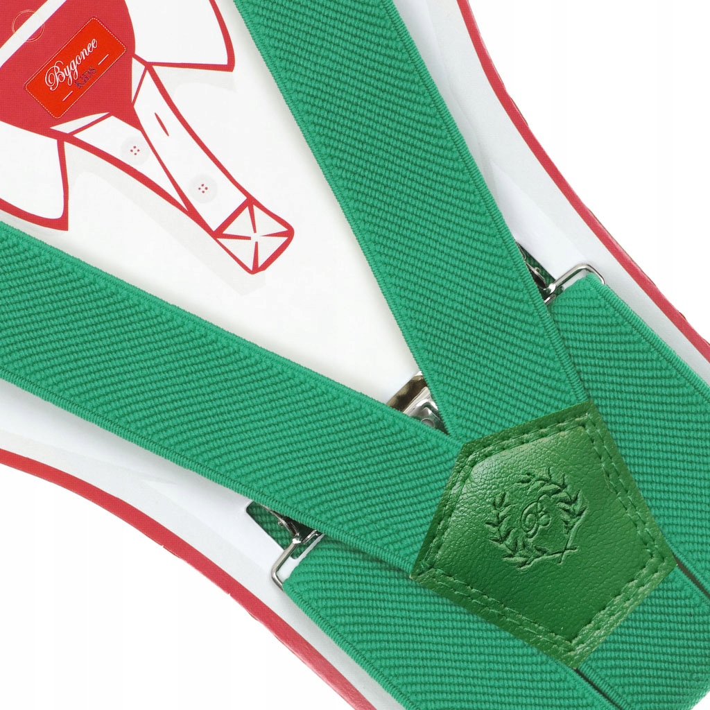 SZELKI DO SPODNI DZIECIĘCE ZIELONE 5-10 LAT ELASTYCZNE DLA DZIECKA BYGONEE Marka Inna marka