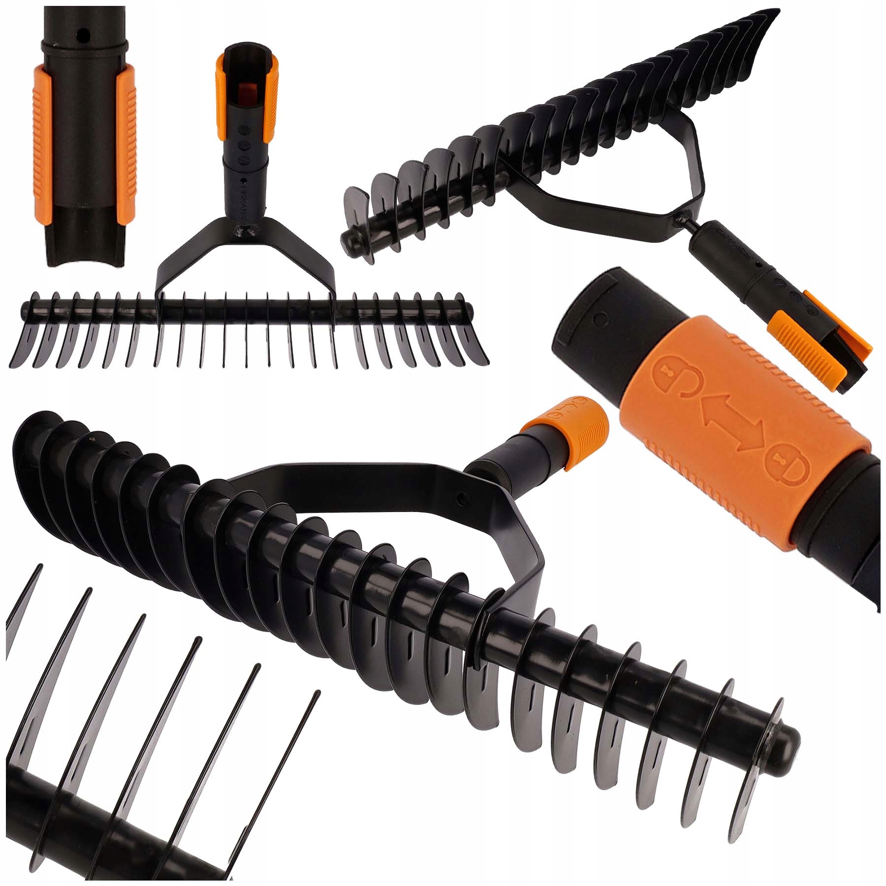 Vertikutátor Skareator Na Trávy Fiskars Quikfit 36x27 cm Ocelová Hlava