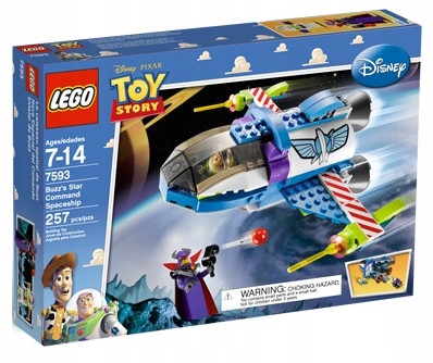 LEGO Toy Story Disney Pixar 7593 - GWIEZDNY STATEK KOSMICZNY BUZZA