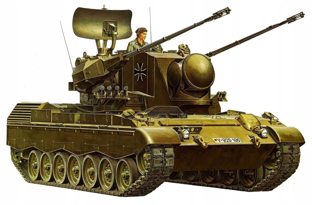 1/35 West German Flakpanzer Gepard Tamiya 35099