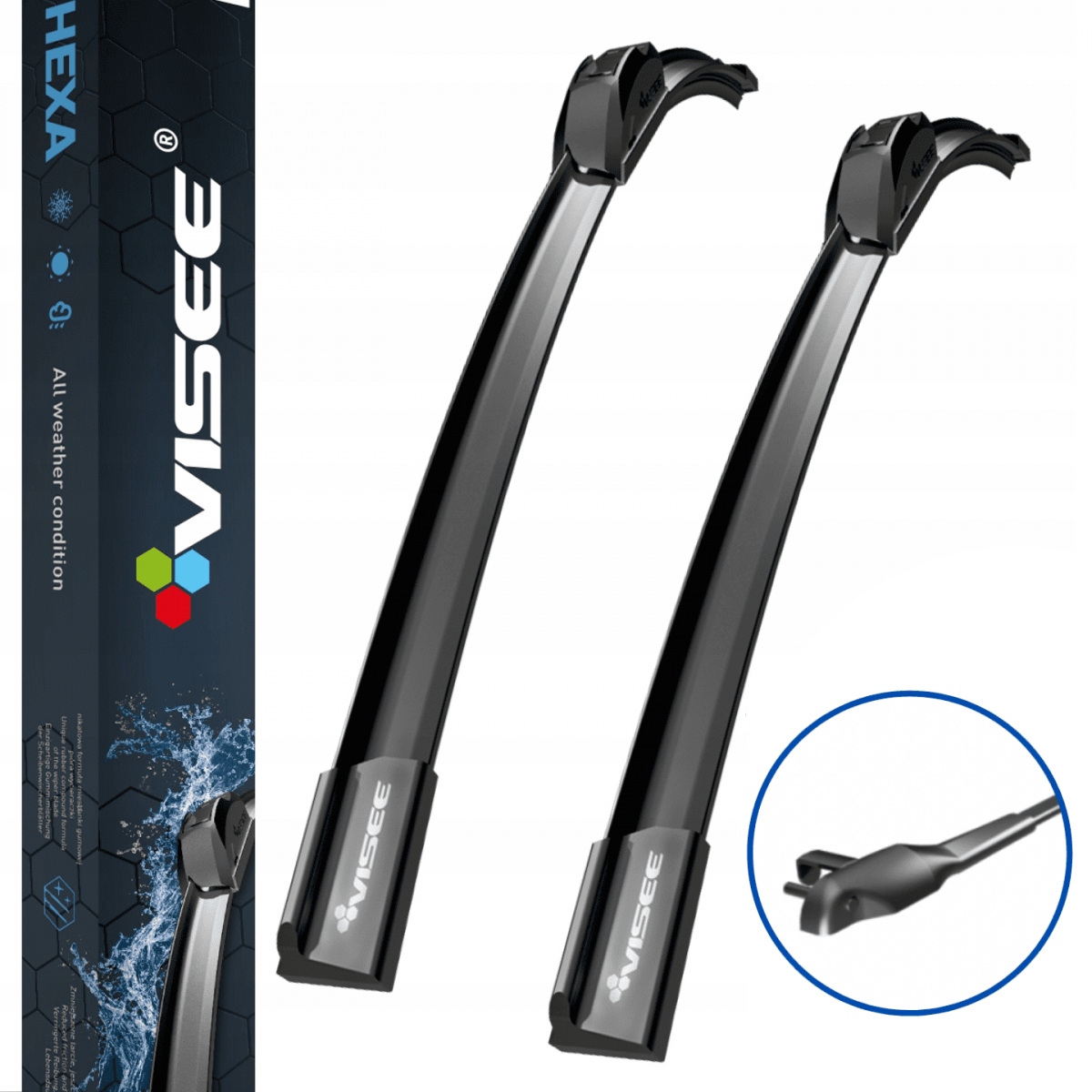 

Wycieraczki Visee Porsche Cayenne II 92A 2010-2017