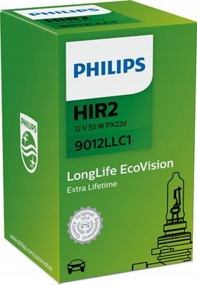 PHILIPS LONGLIFE ECOVISION ŻARÓWKA 12V HIR2 55W