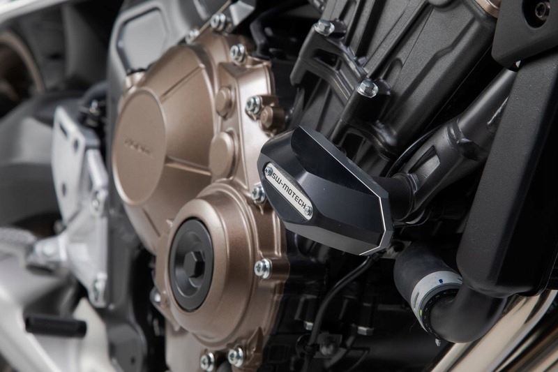 Crashpady Sw-motech Honda CB650R (18-) Čierna
