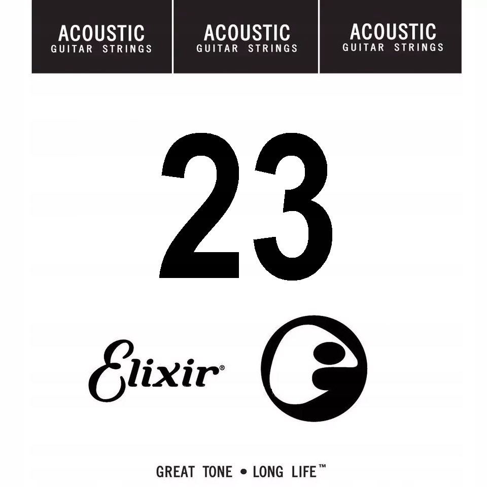 Elixir 14123 NANOWEB struna Phosphor Bronze 023