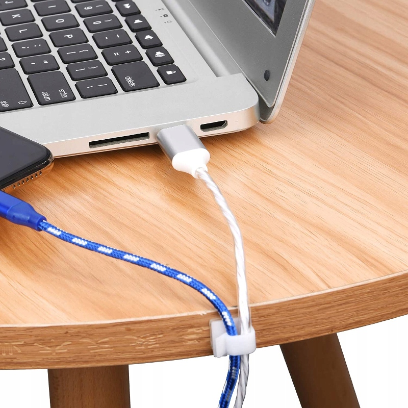 ZESTAW 10x ORGANIZER UCHWYT KLIPS DO KABLI Marka Inna