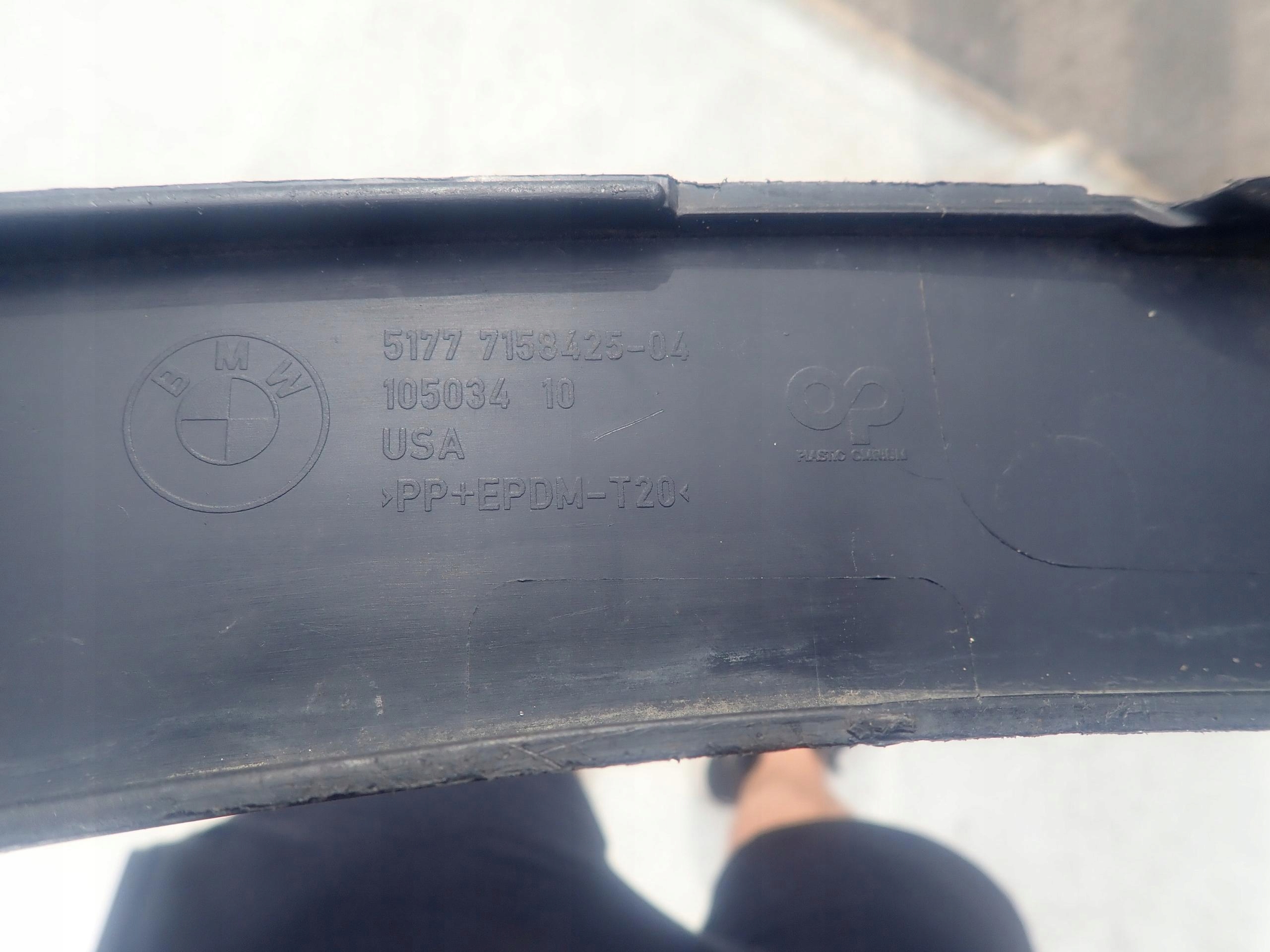 BMW X5 E70 06-> lista sárvédöt bal far hátso