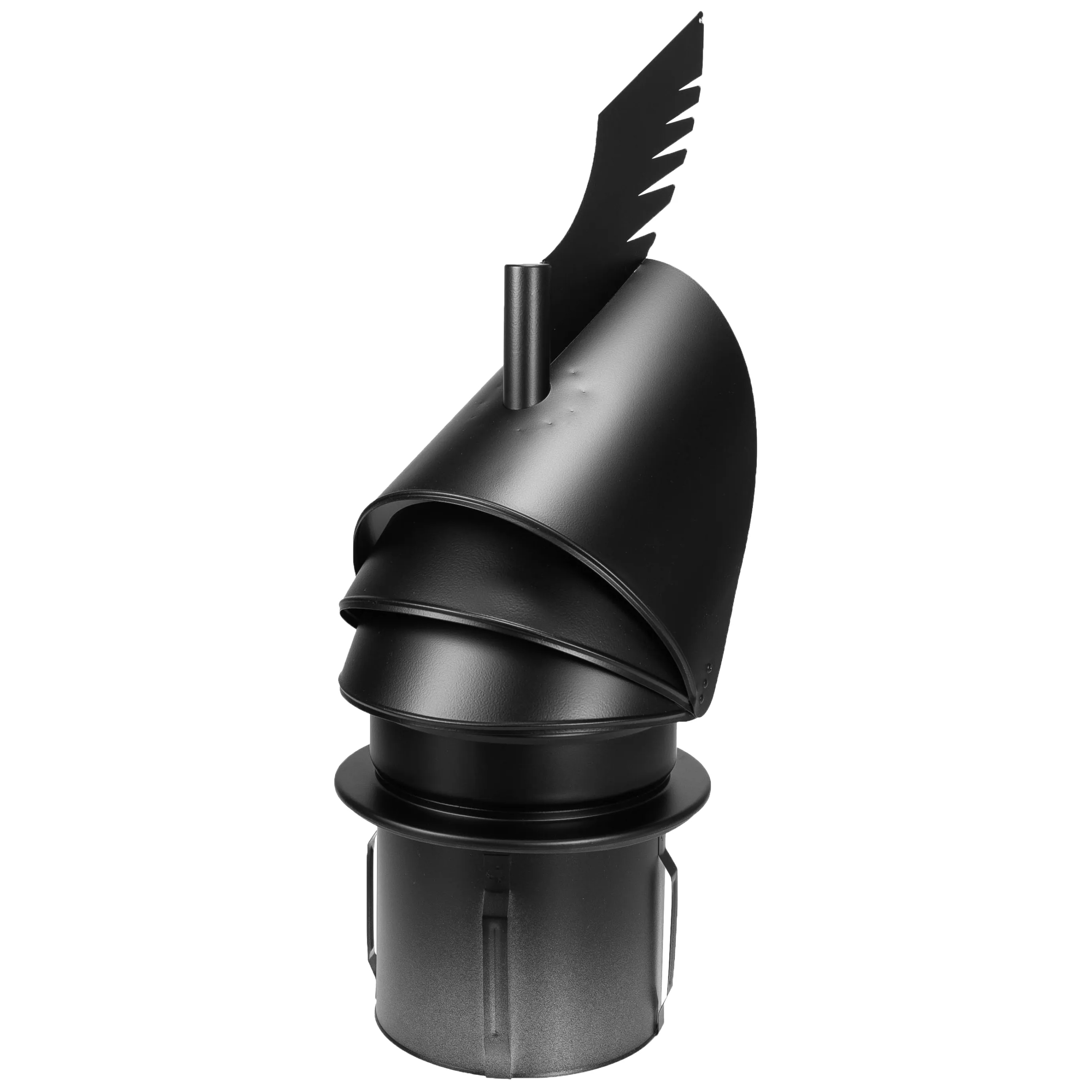 Komínový nástavec Dragon fi200 lisovaná barva černá