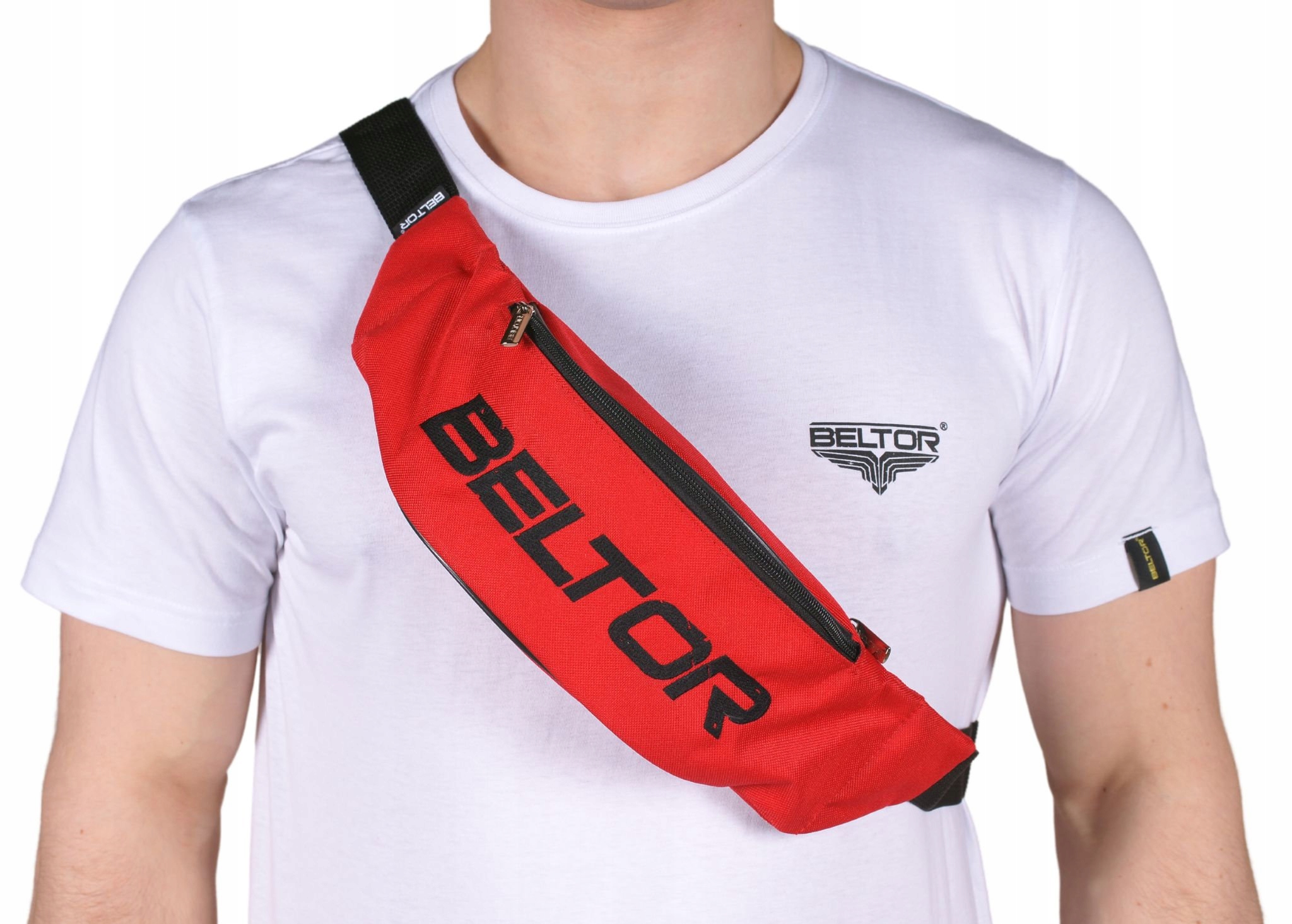 BELTOR SASZETKA NERKA BIODROWA TOREBKA SPORTOWA STREERZ RED CZERWONA Marka Beltor
