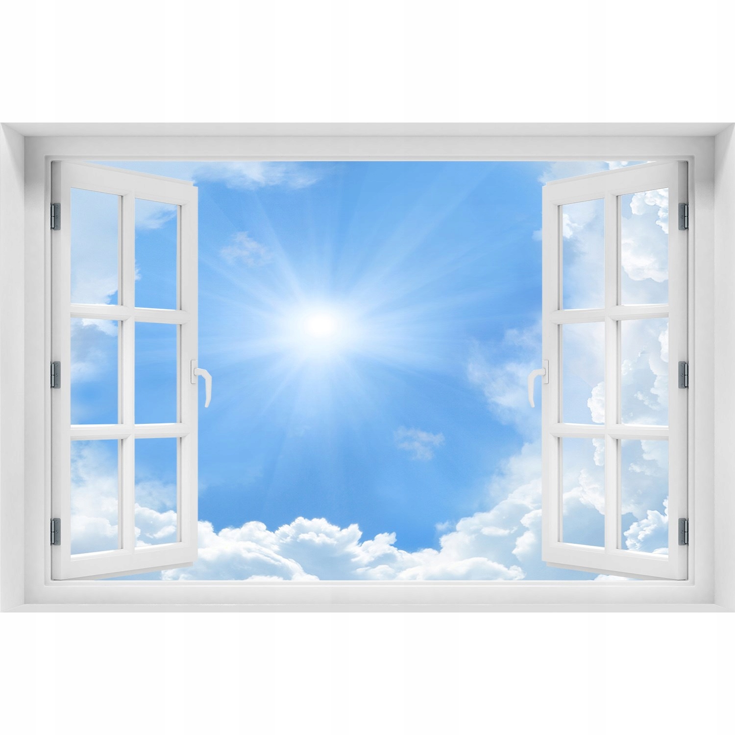 

Samoprzylepna Naklejka na ścianę Chmury na niebie