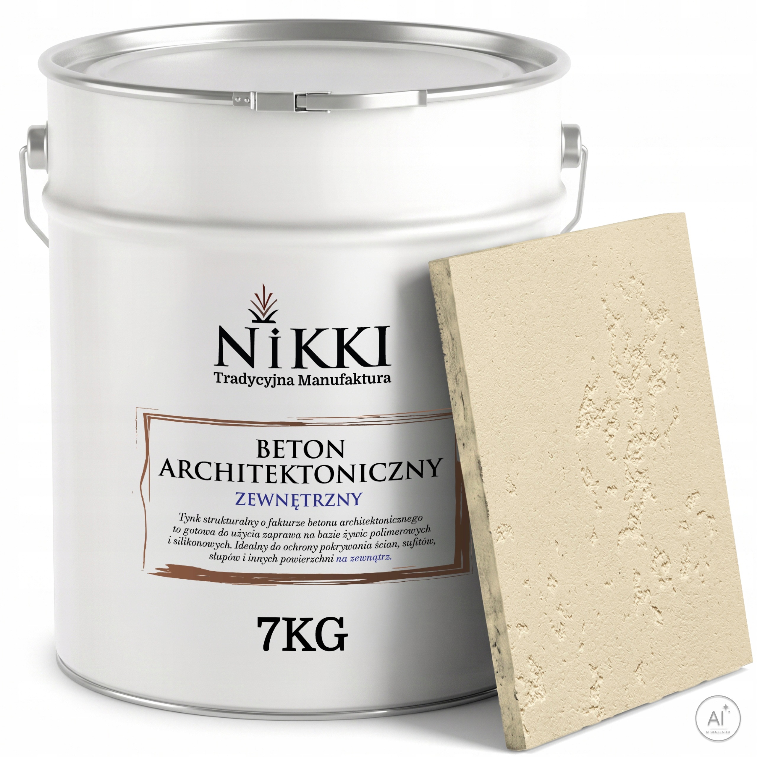 Architektonický venkovní fasádní beton 5m2 7kg Béžový Světlý F751