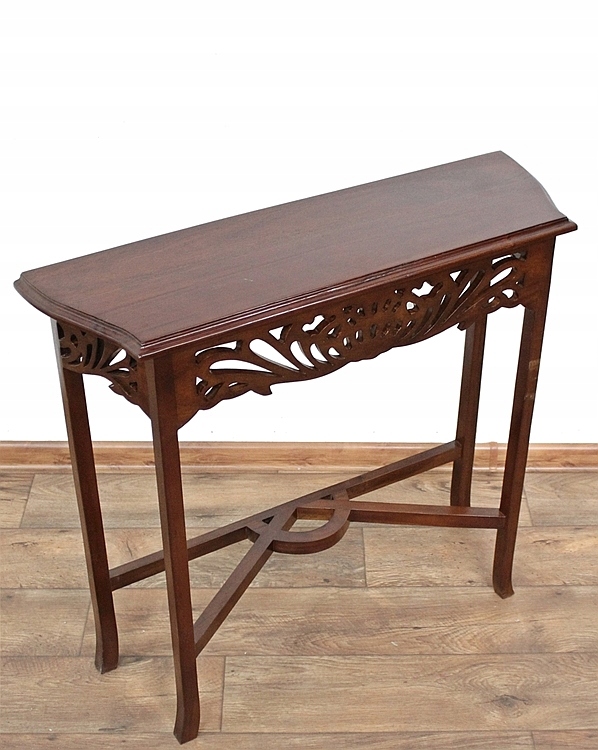 Nowa Stylowa Konsola Stolik Meble z Mahoniu Marka Polomeble