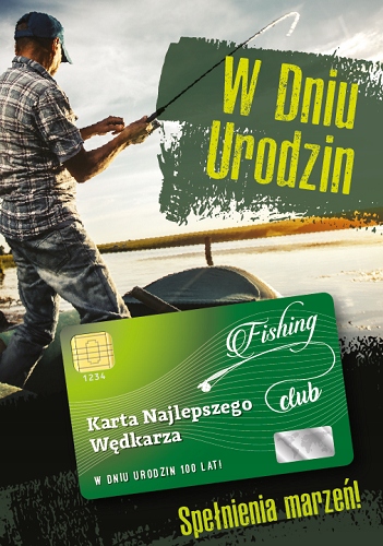 

Dla wędkarza kartka z kartą wędkarską GIFT134