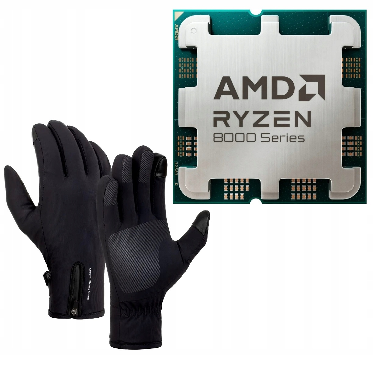 Procesor Amd Ryzen 5 8400F Oem AM5 4,7 GHz zimní rukavice Xiaomi XL