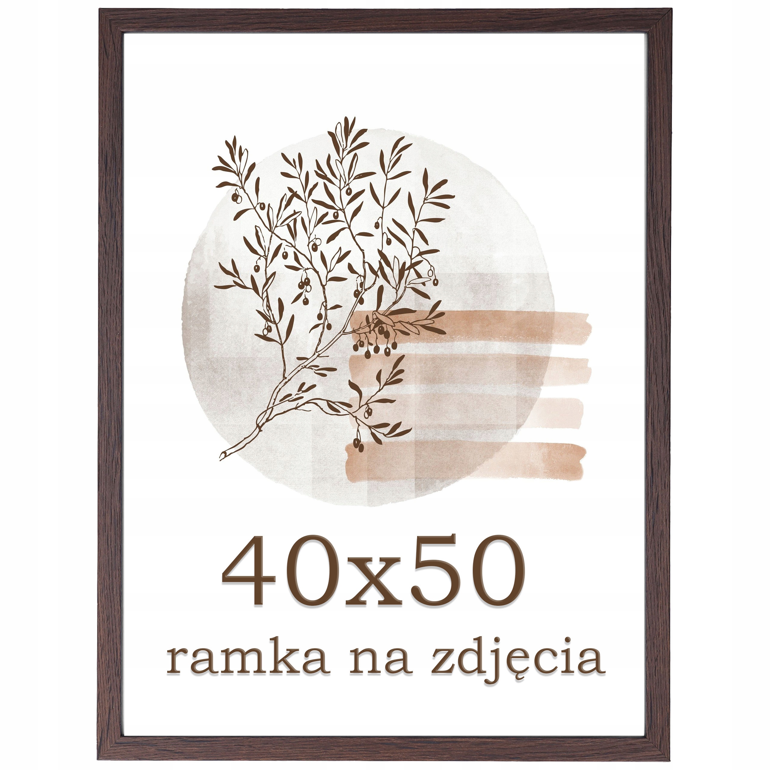 

Ramka 40x50 ramki na zdjęcia wenge rama foto