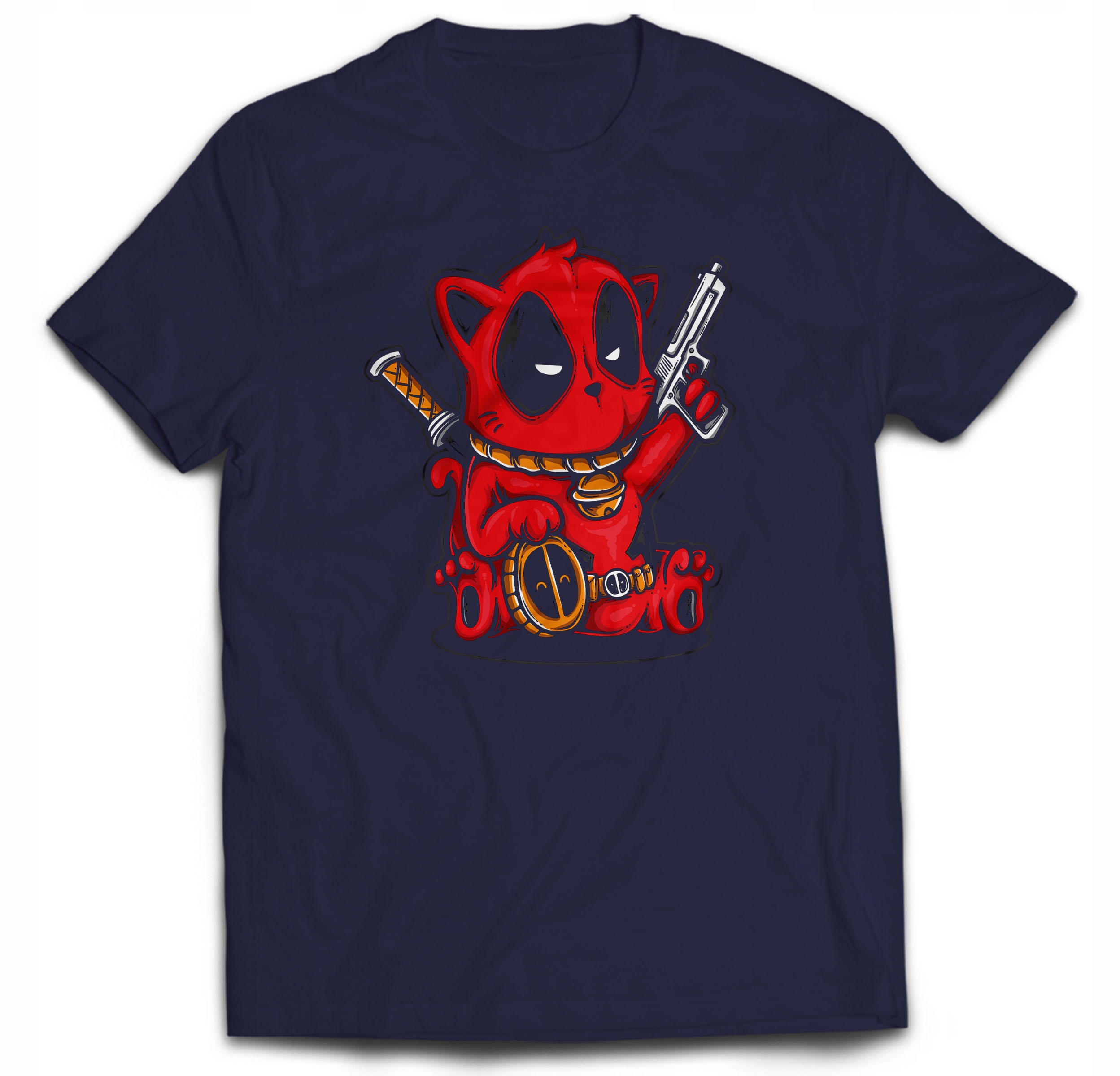 

Kittypool Deadpool Kot Kitten Parodia 9/10 Lat