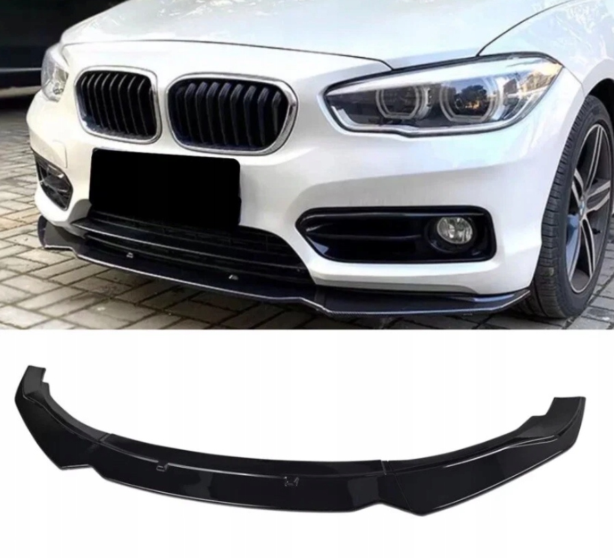 Splitterová Vložka Nárazníka Obyčajná Pre Bmw F20 F21 2010-2019 Čierny Lesk