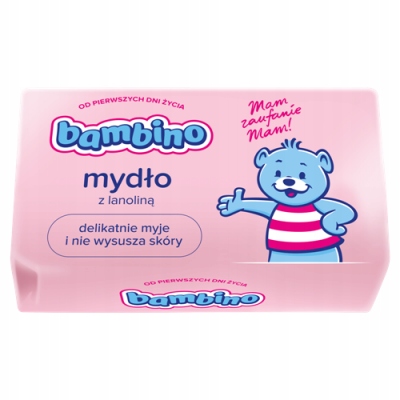 

Bambino Mydło z lanoliną dla dzieci 90 g