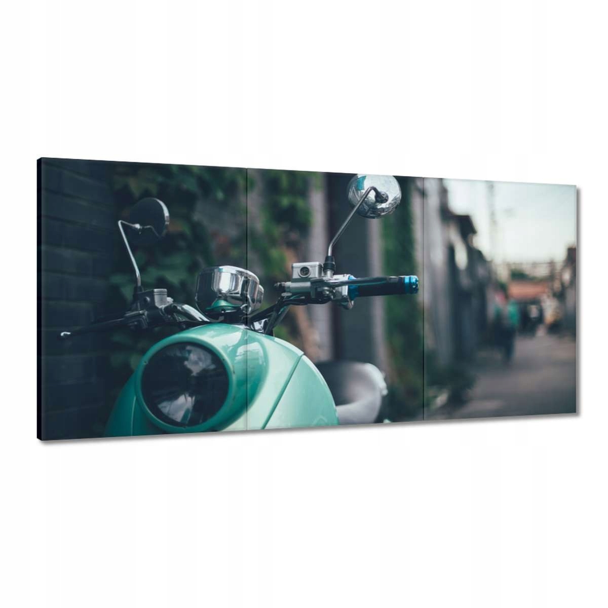 Obrazy 180x90 Tyrkysový skúter