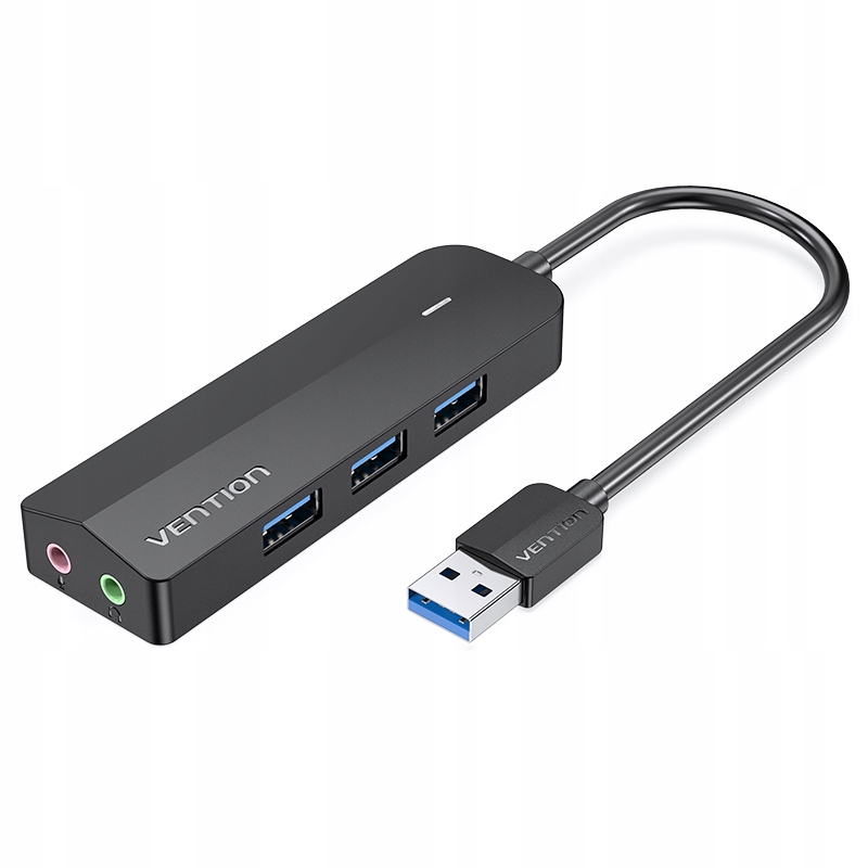 

Vention Hub 3x USB3.0 + Audio + Zasilanie 0,15m