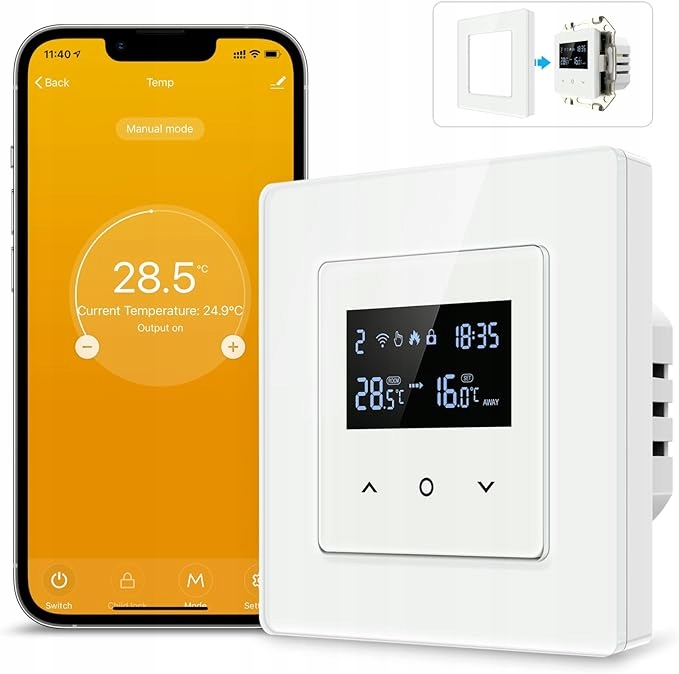 Termostat pro podlahové vytápění Miucda WT200