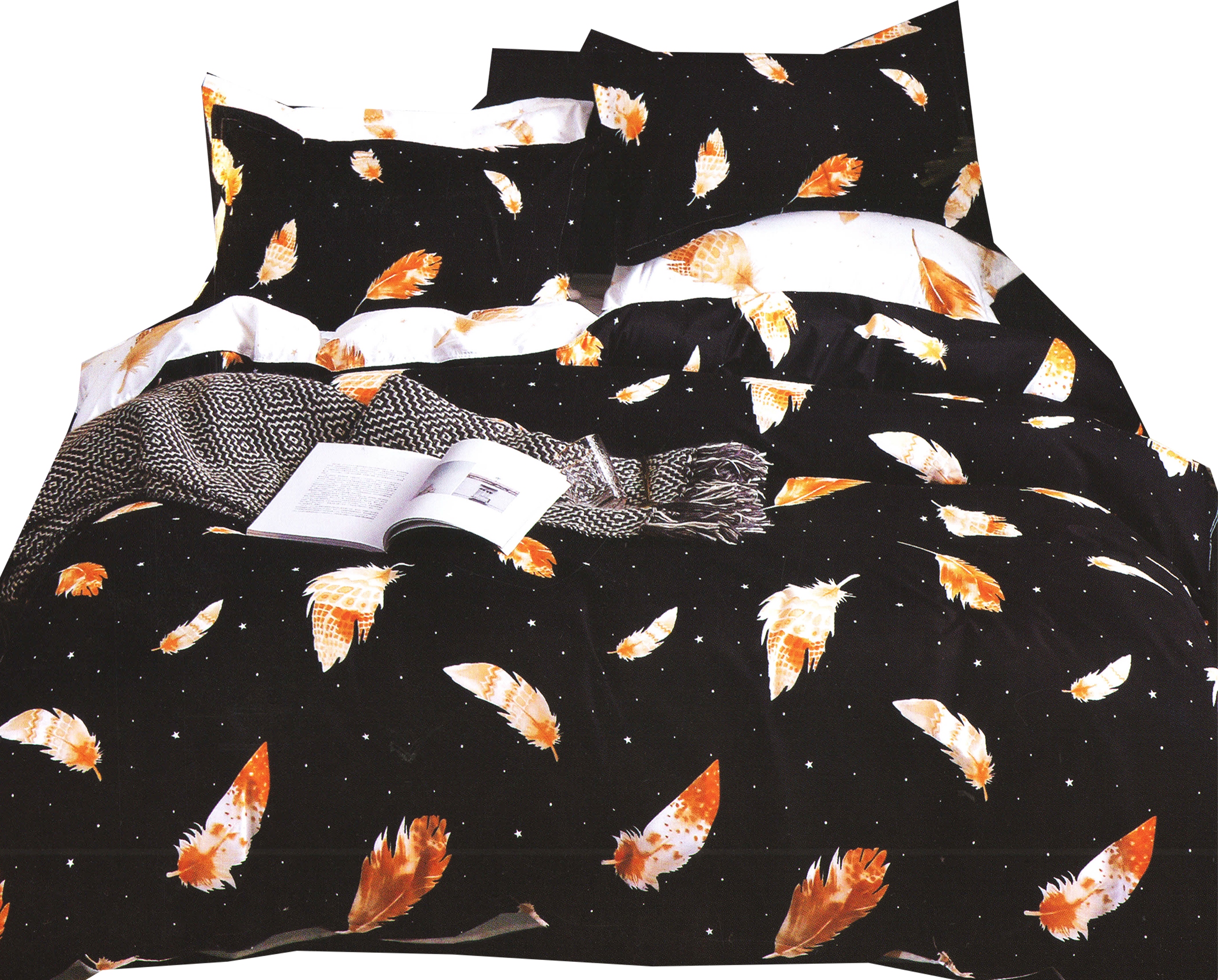 

Pościel 180x200 + 2x Poszewka Bawełna Dwustronna