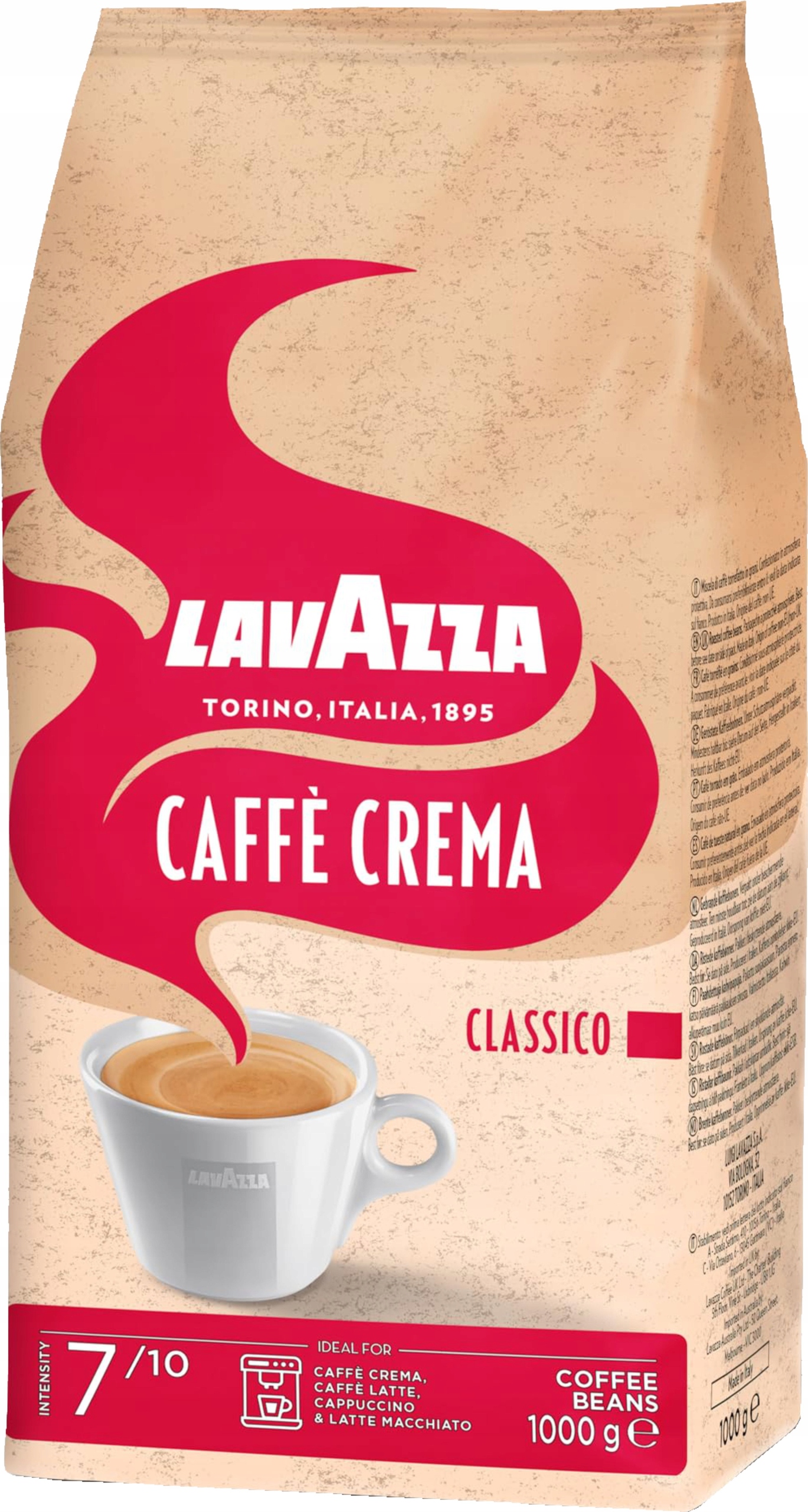 Levně Káva zrnková Lavazza Caffe Crema Classico 1 Kg