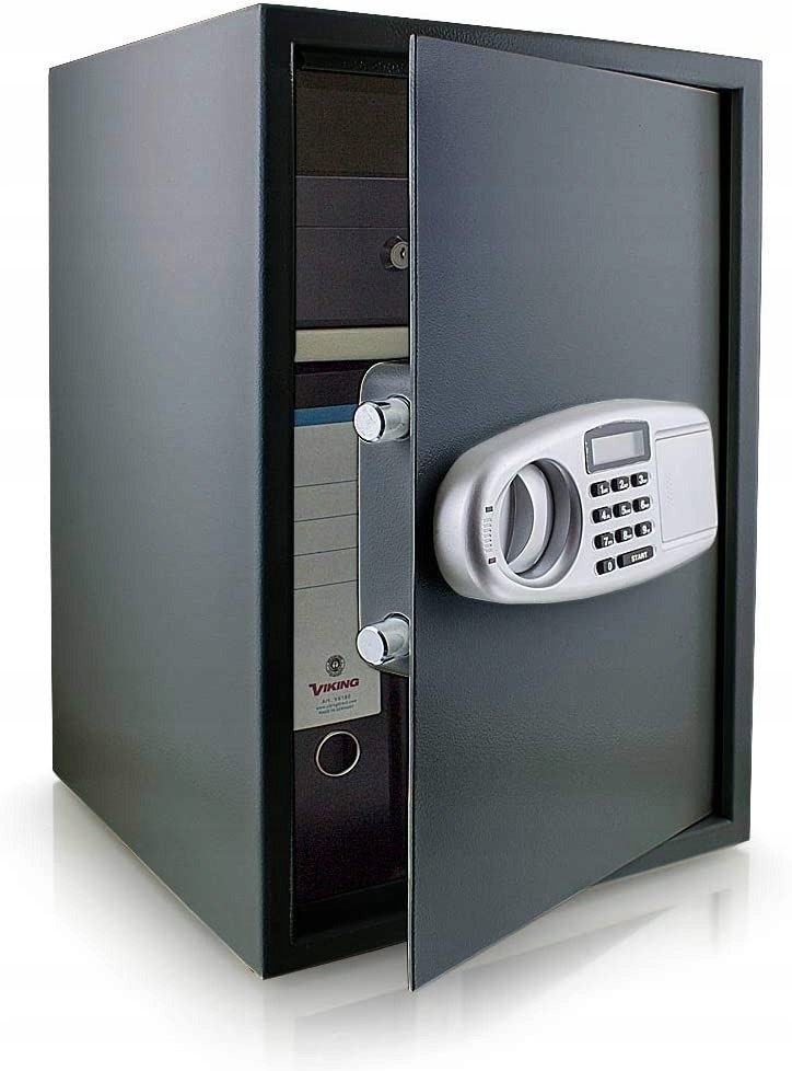 Sejf Elektroniczny Grafitowy 53X35 53L Biurowy Kod