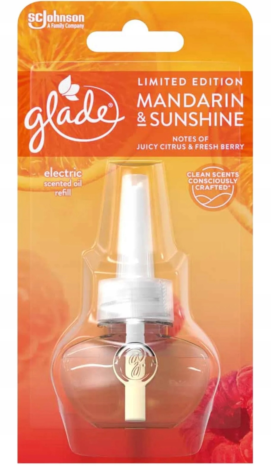 

Glade zapas do odświeżacza mandarynka 20ml