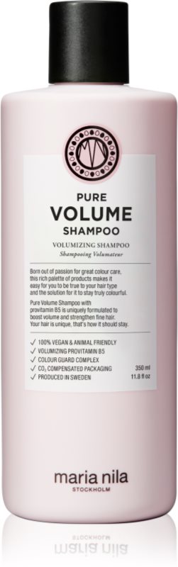 Maria Nila Pure Volume Šampon Pro Zvětšení Objemu Vlasů 350 ML
