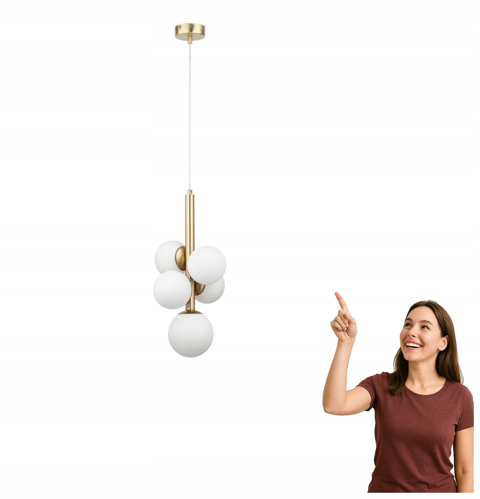 Závěsná lampa Perla Lux 5 40786 Sigma Lighting