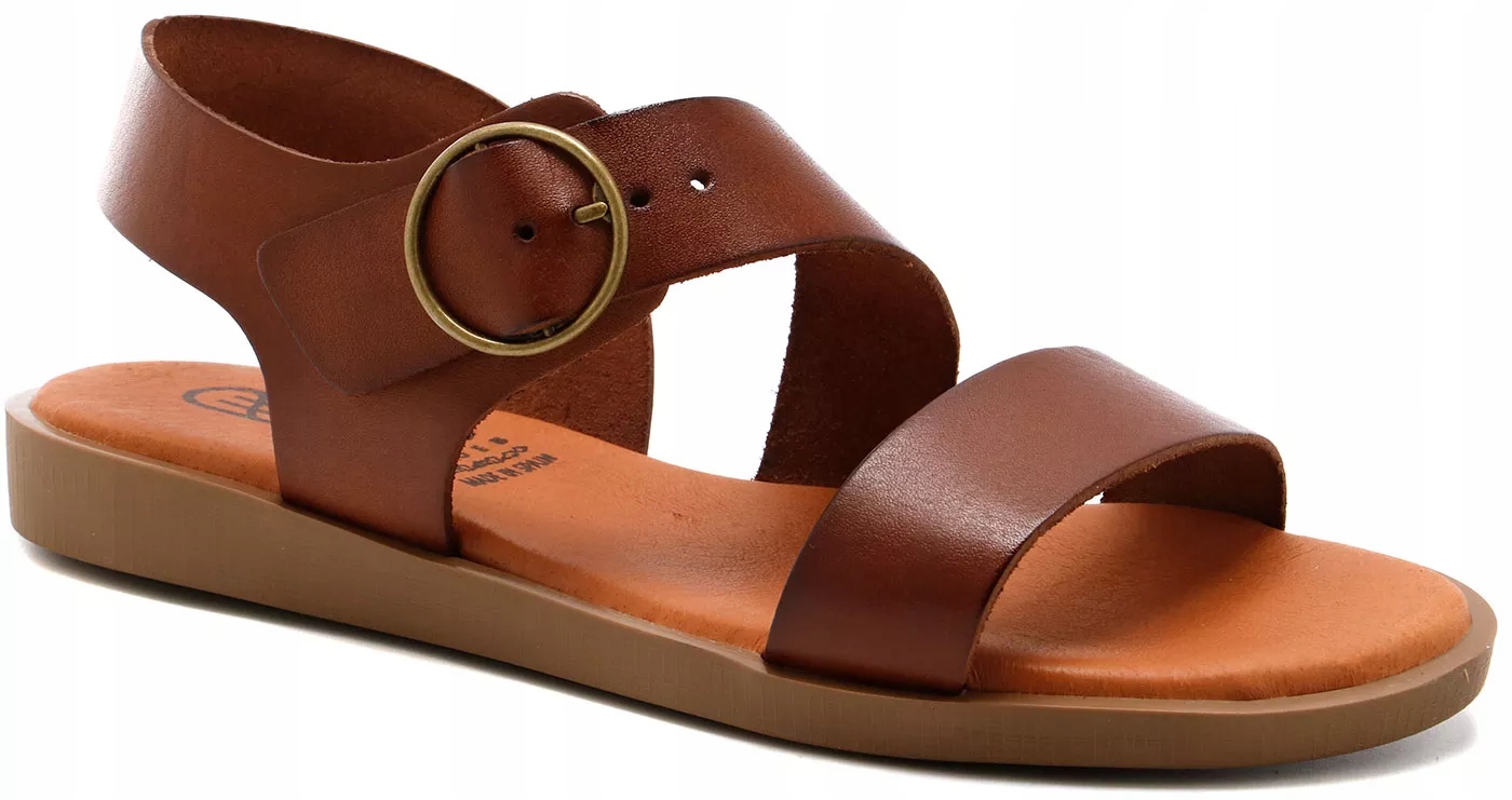 Dámské sandály Hee 26365 hnědé vel.39