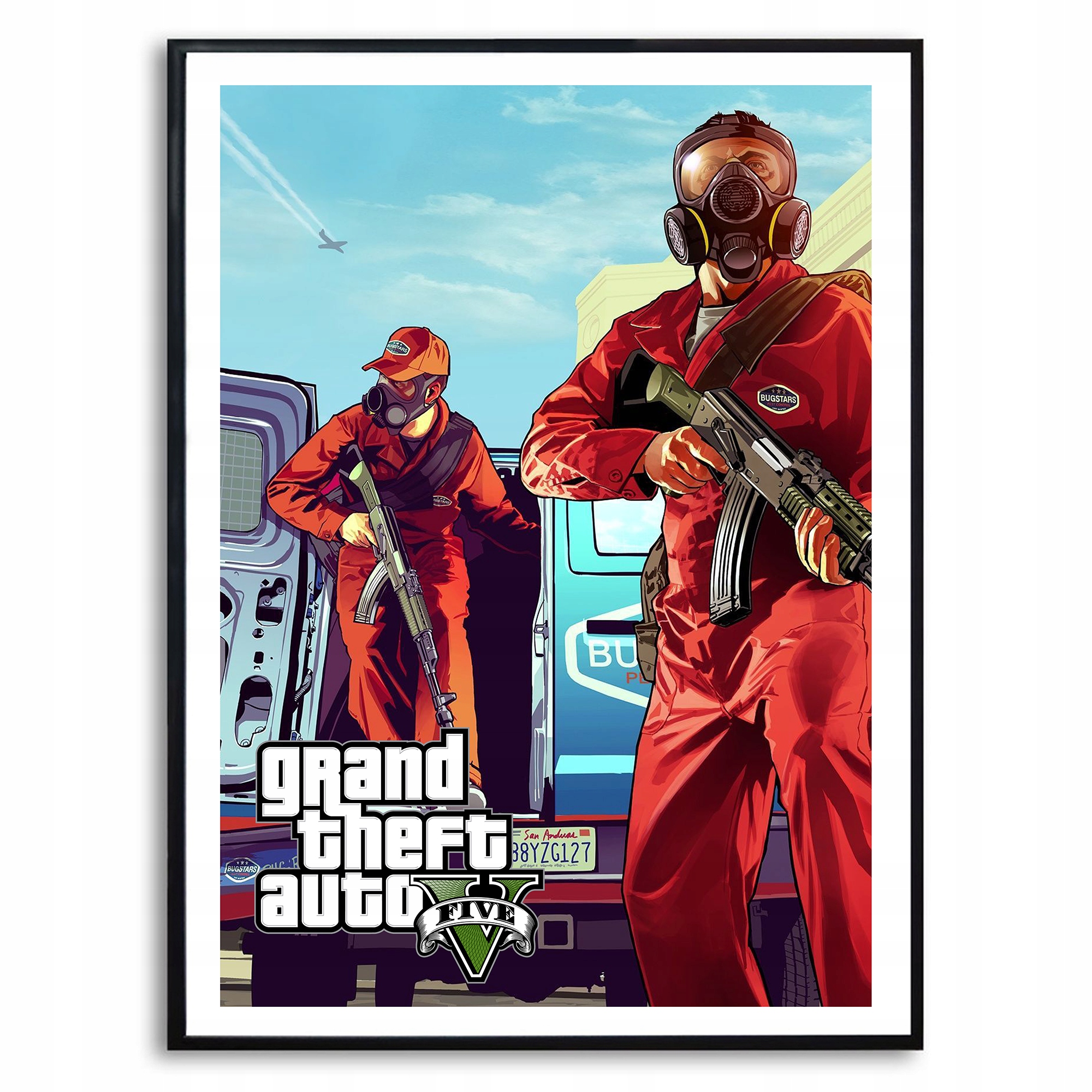

Plakat 32x44cm Dekoracyjny Obraz na Ścianę Gta V