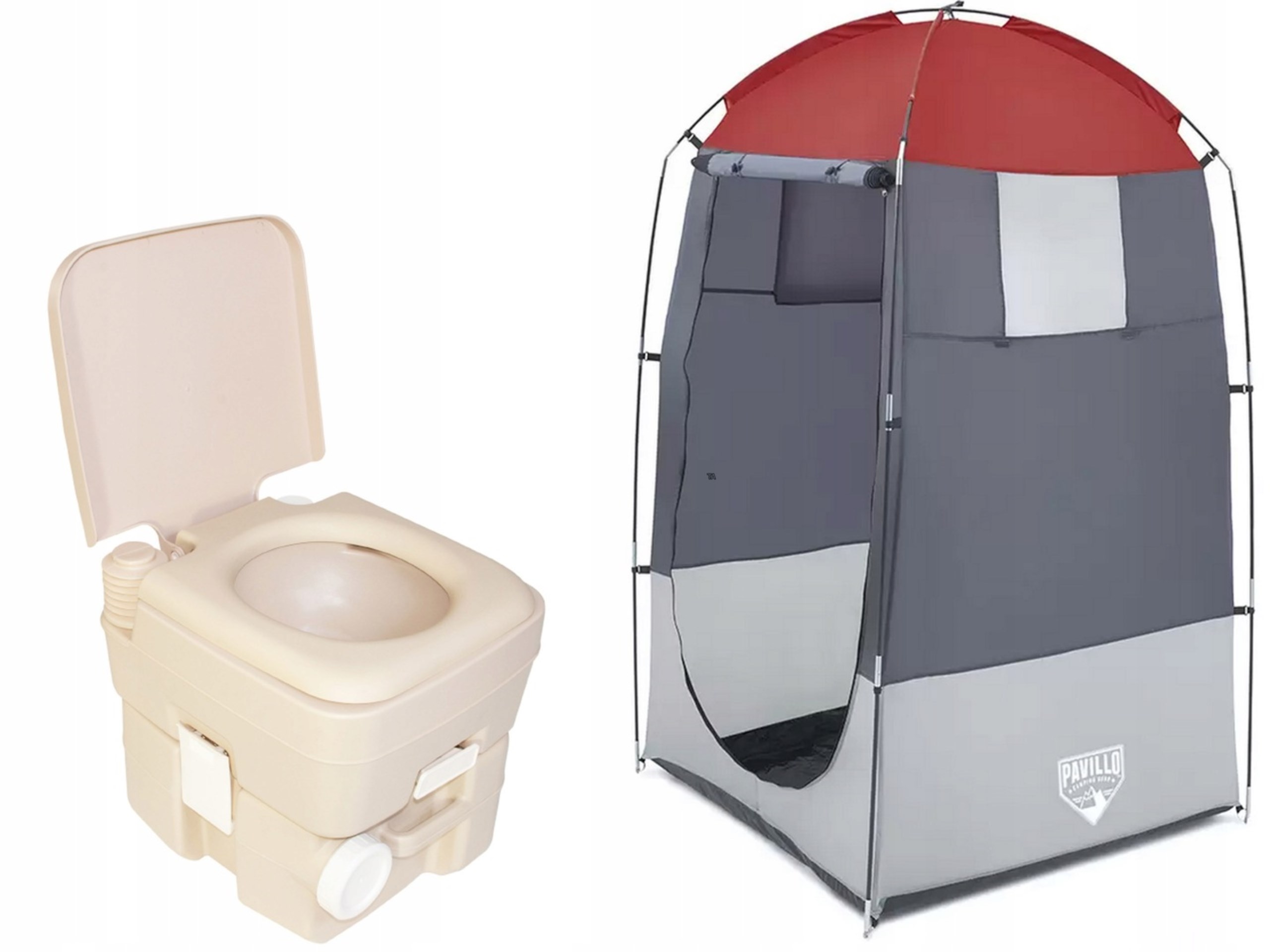 Stan Převlékárna Kamper Pozemek Camping 33L Wc Toaleta