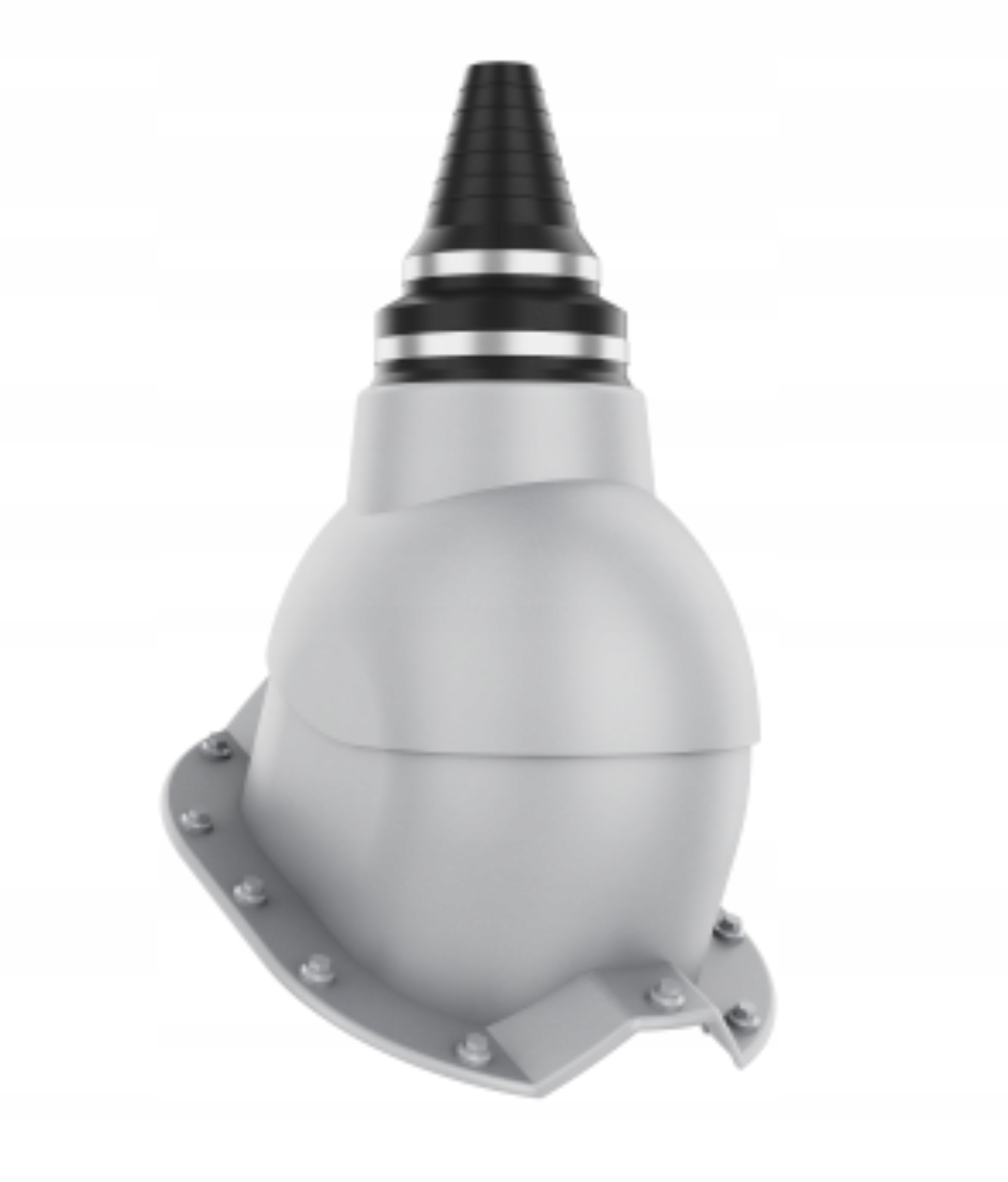 Anténní přechod, těsný střešní průchod Trapez T35 Stříbrný 9006