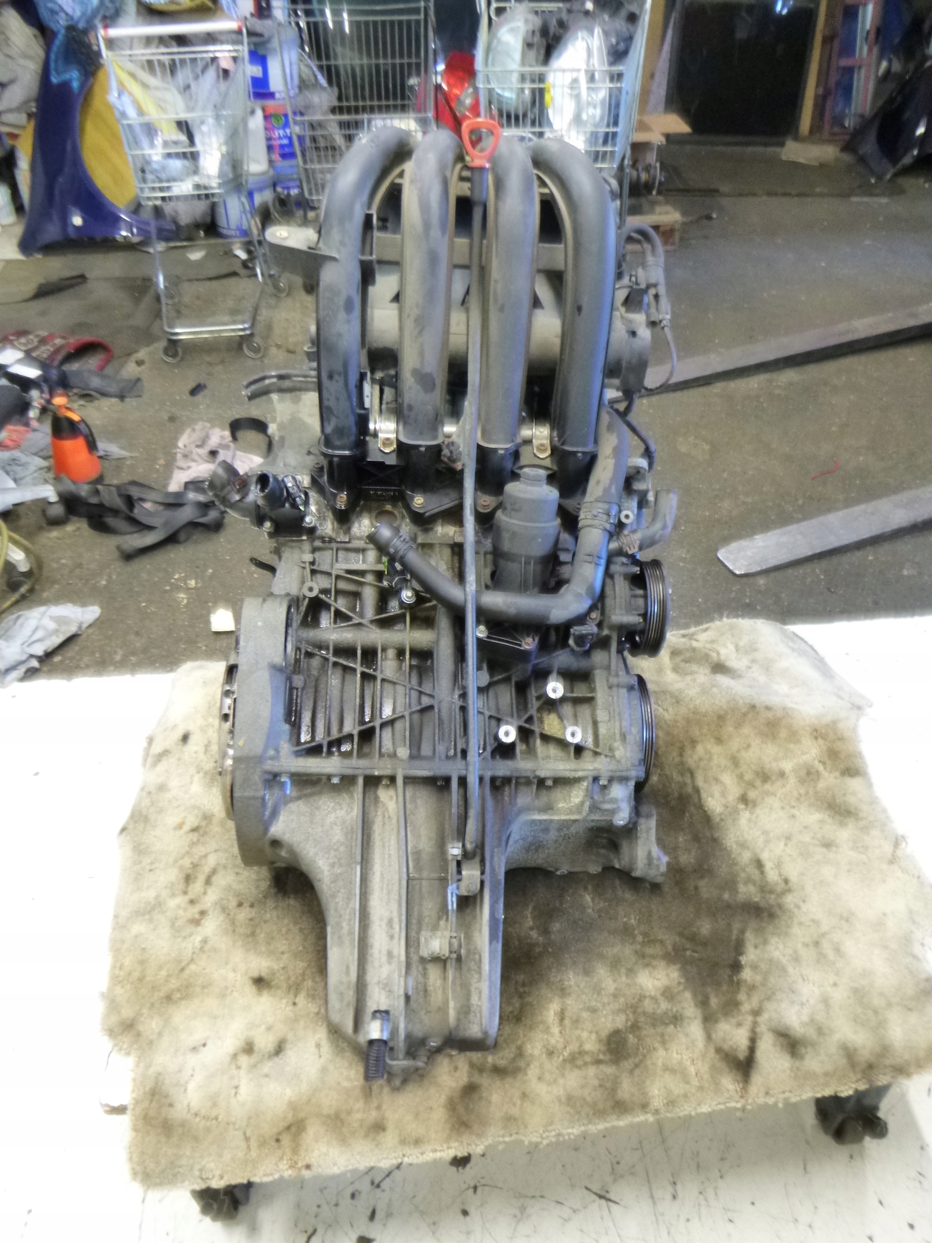 engine complete Mercedes W169 1.5 b 2003r. M266.920 Kompresja!!!