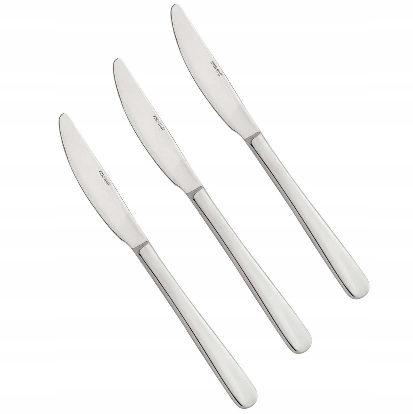 Komplet noży obiadowych 3-ele Połysk KINGHOFF