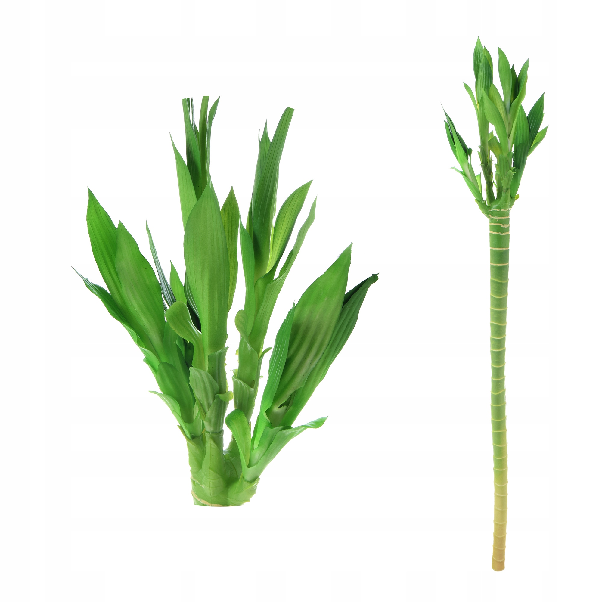 

Sztuczny Bambus zielony liść gumowany 72 cm