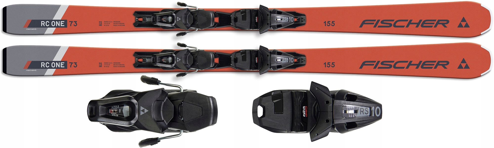 Fischer 2025 Narty Zjazdowe Xtr Rc One 73 Rt RS10 Pr A21823 drewno 150
