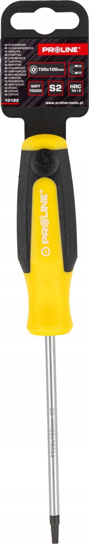 Proline Wkrętak Torx Security Z Otworem Soft-touch T20 10192